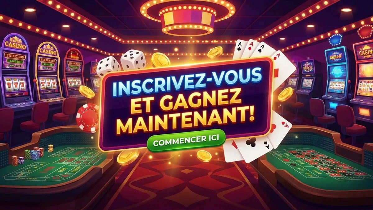 Inscription avec bonus